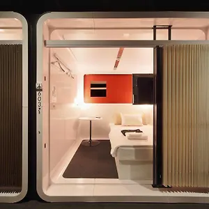 ** Capsule hotel First Tsukiji Japan